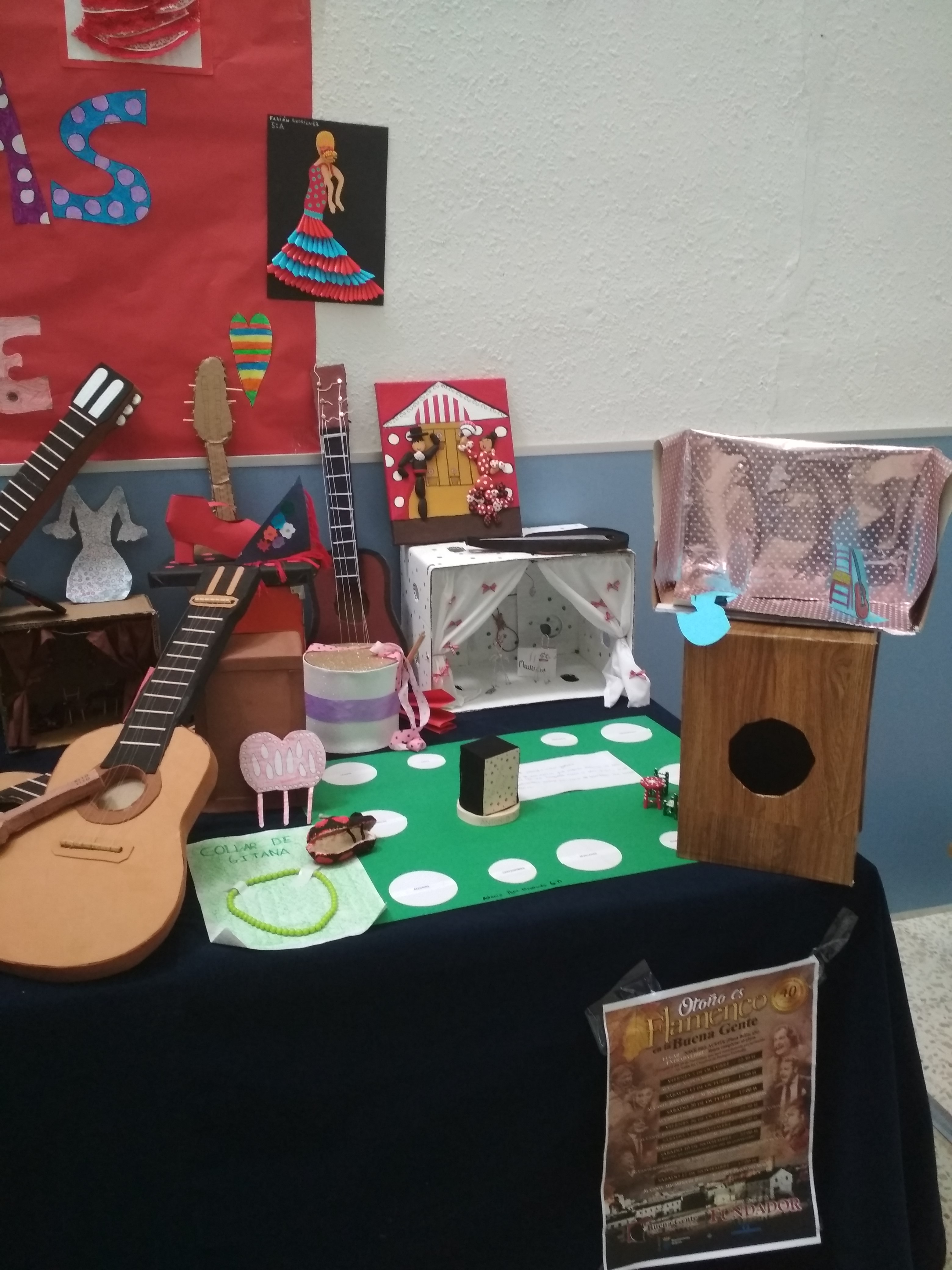 Exposicion trabajos flamenco